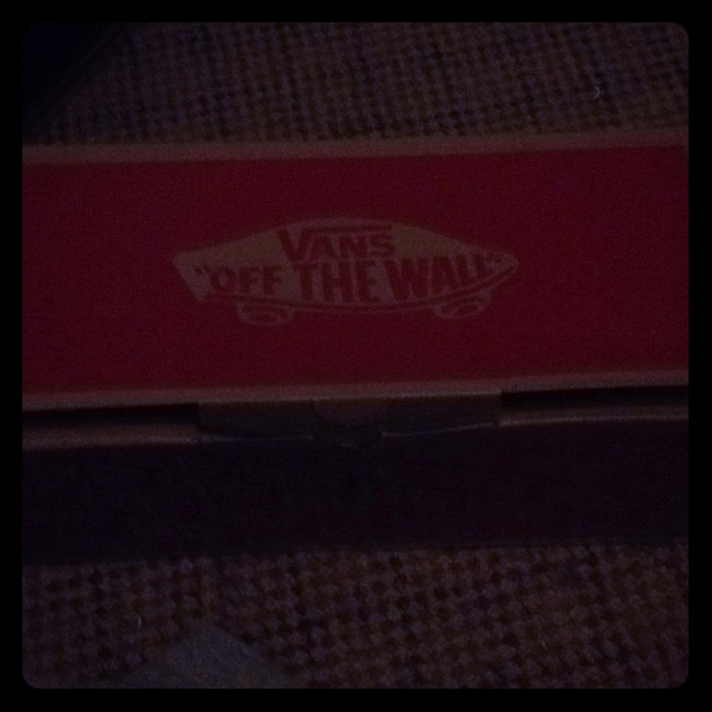 Black and white vans